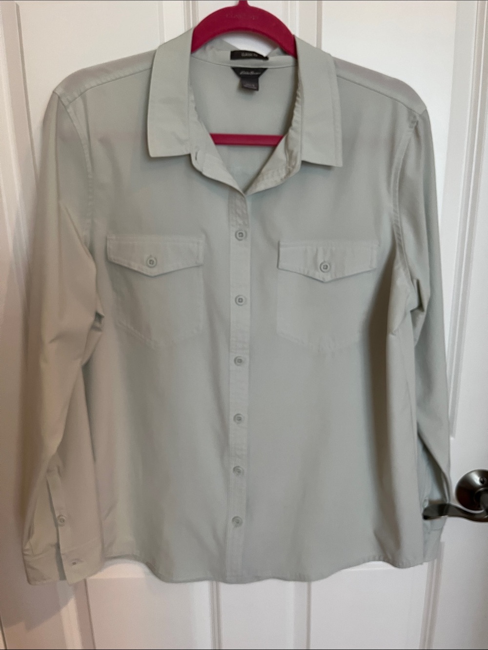 Long sleeve lightweight blouse, Eddie Bauer
